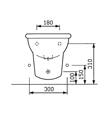 CERAMICA DOLOMITE Bidet CLODIA