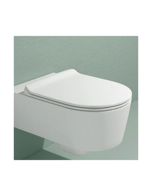Ceramica Flaminia LKCW09 - Link CopriVaso SLIM in termoindurente a discesa rallentata