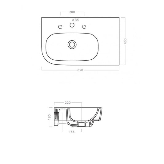 Pozzi Ginori - QUINTA 65cm.