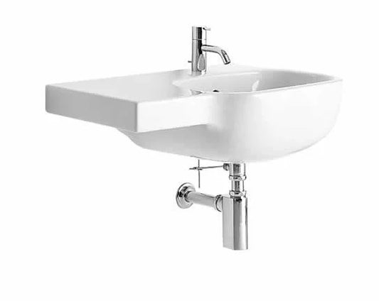 Pozzi Ginori - Lavabo 500 asimmetrico sinistro