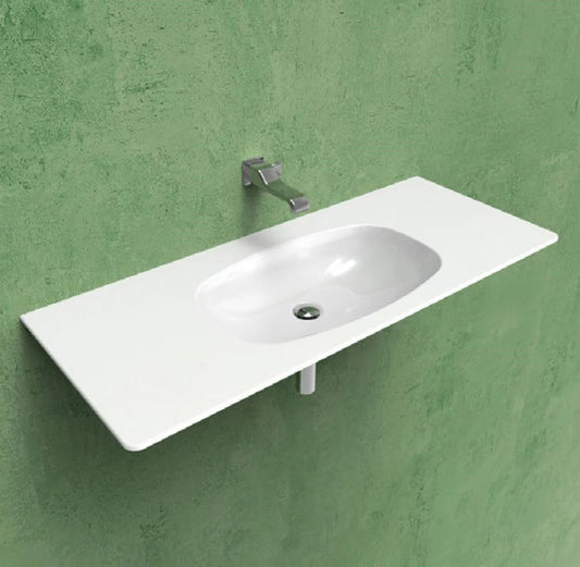 Ceramica Flaminia ND90L - NUDA consolle sospesa 90 cm con foro mix