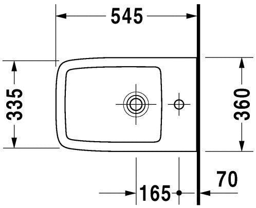 Duravit - Bidet sospeso PuraVida