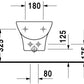 Duravit - Bidet sospeso PuraVida
