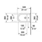 Duravit - Bidet sospeso Starck 3