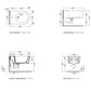 Ceramica Flaminia 5051/B - Bidet Sospeso Monoforo Link