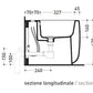 Ceramica Flaminia MN217 - Monò Bidet a Terra bianco lucido