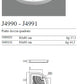 CERAMICA DOLOMITE - Piatto Doccia ONDA J499101