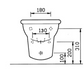 CERAMICA DOLOMITE Bidet CLODIA