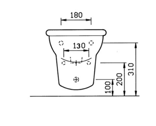 CERAMICA DOLOMITE Bidet CLODIA