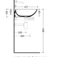 Ceramica Flaminia ND75LFAN - NUDA SLIM lavabo sospeso