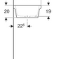 Pozzi Ginori - Lavabo Elleboro 120