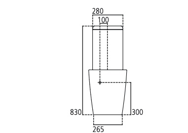 Ideal standard - WC 21 VENTUNO
