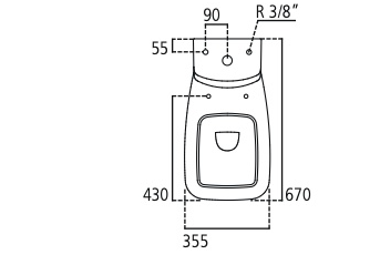 Ideal standard - WC 21 VENTUNO