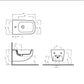 HATRIA - NEXT Bidet Sospeso Y1F2