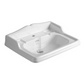Simas  2500502 - Lavabo Simas 68 Arcade sospeso o su colonna bianco