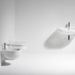 Simas E-LINE vaso + bidet - bianco lucido sospeso
