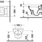 Duravit - Vaso sospeso PuraVida