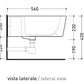 Ceramica Flaminia 5051/B - Bidet Sospeso Monoforo Link