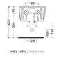 Ceramica Flaminia 5051/B - Bidet Sospeso Monoforo Link