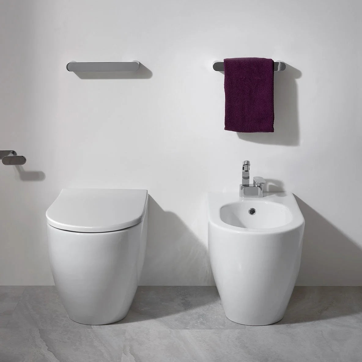 Ceramica Flaminia LK217 - Link Bidet a Terra bianco