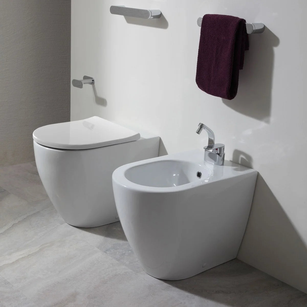 Ceramica Flaminia LK217 - Link Bidet a Terra bianco