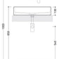 Ceramica Flaminia - MINIWASH Lavabo cm. 60