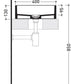 Ceramica Flaminia - MINIWASH Lavabo cm. 60
